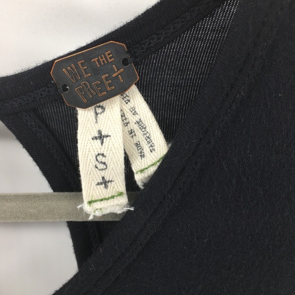 Free People We The Free Black Top - Picture 4 of 7